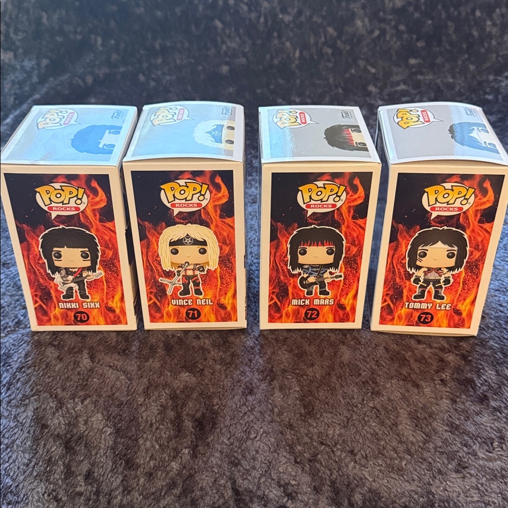 Motley Crue Funko Pop set … New in Boxes - Picture 10 of 13